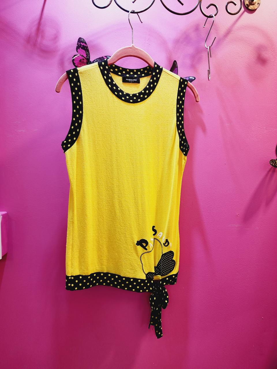 파사디 골프 리본끈장식 조끼90(여)