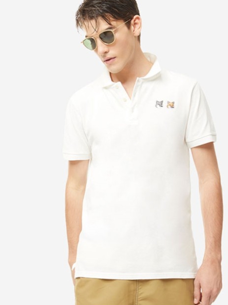 메종키츠네 더블폭스 반팔