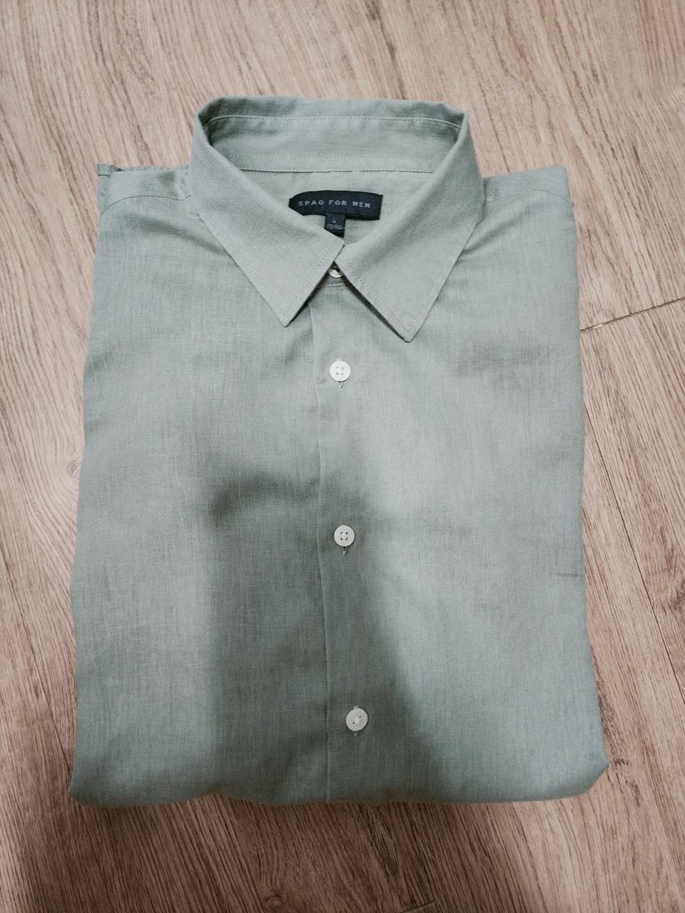 스파오 포맨 마혼방셔츠100