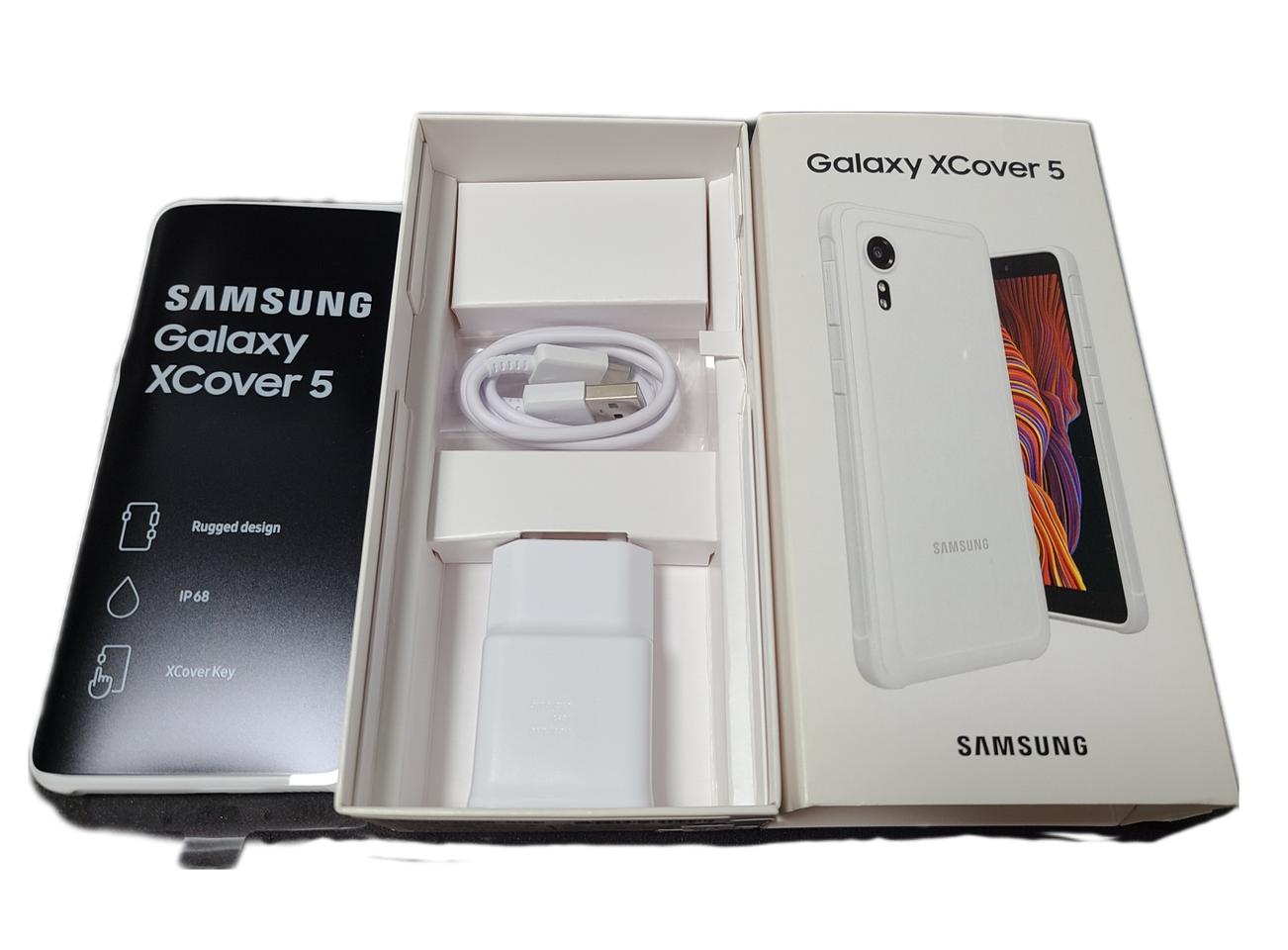 새상품)삼성 갤럭시 x커버5  화이트 g525 엑스커버