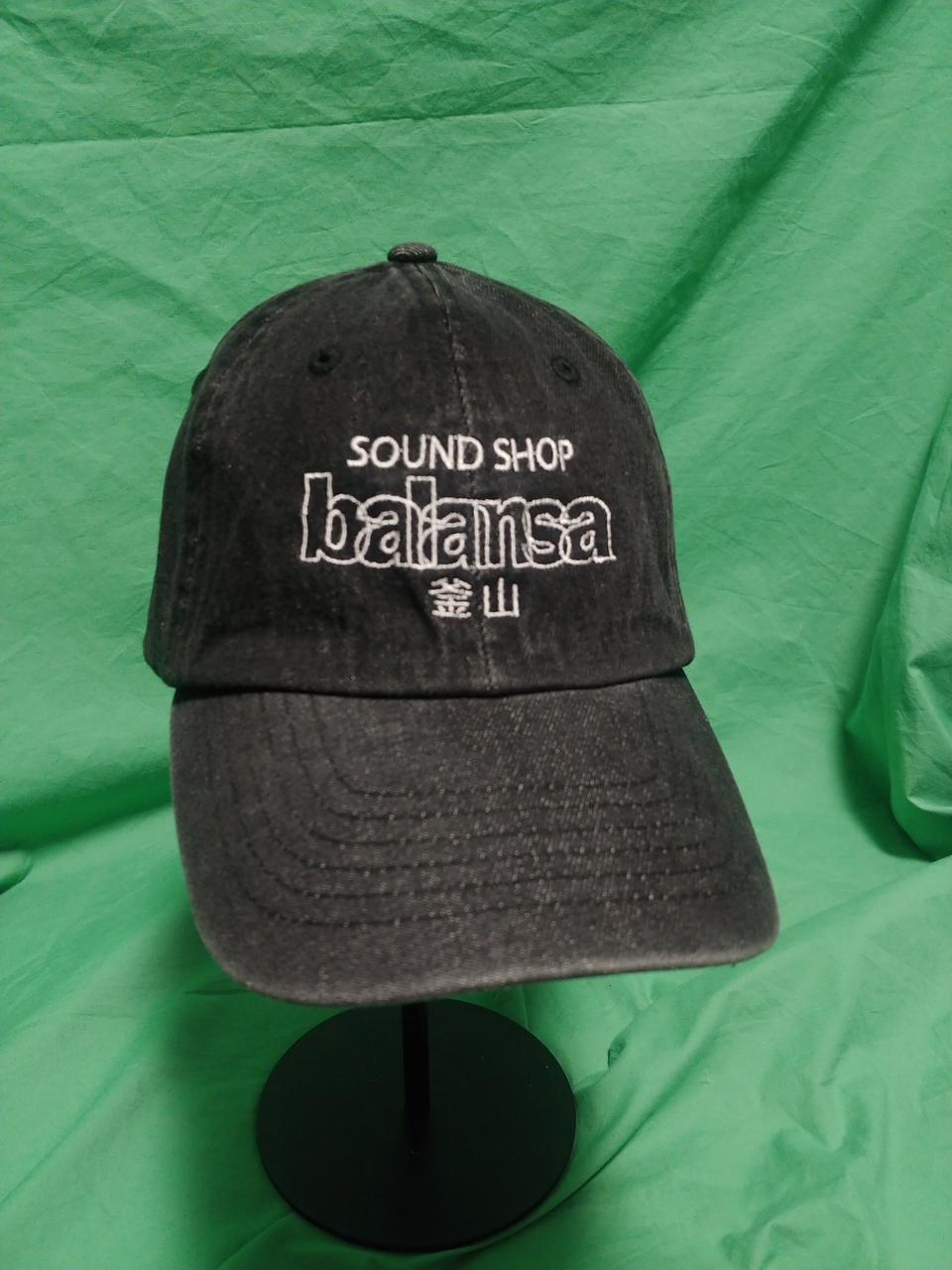 balansa 발란사 데님 볼캡.BK