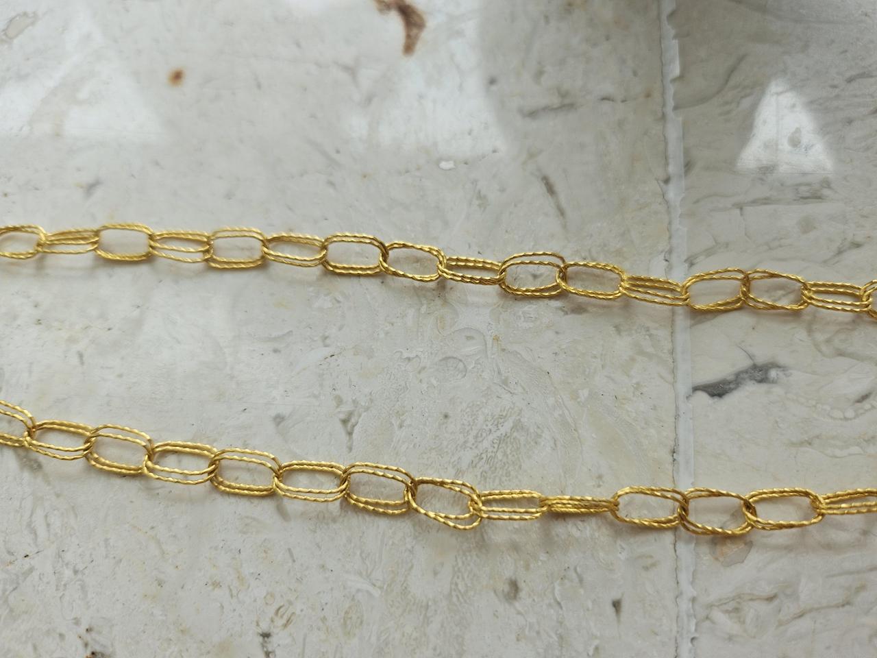 순금클립목걸이 3돈