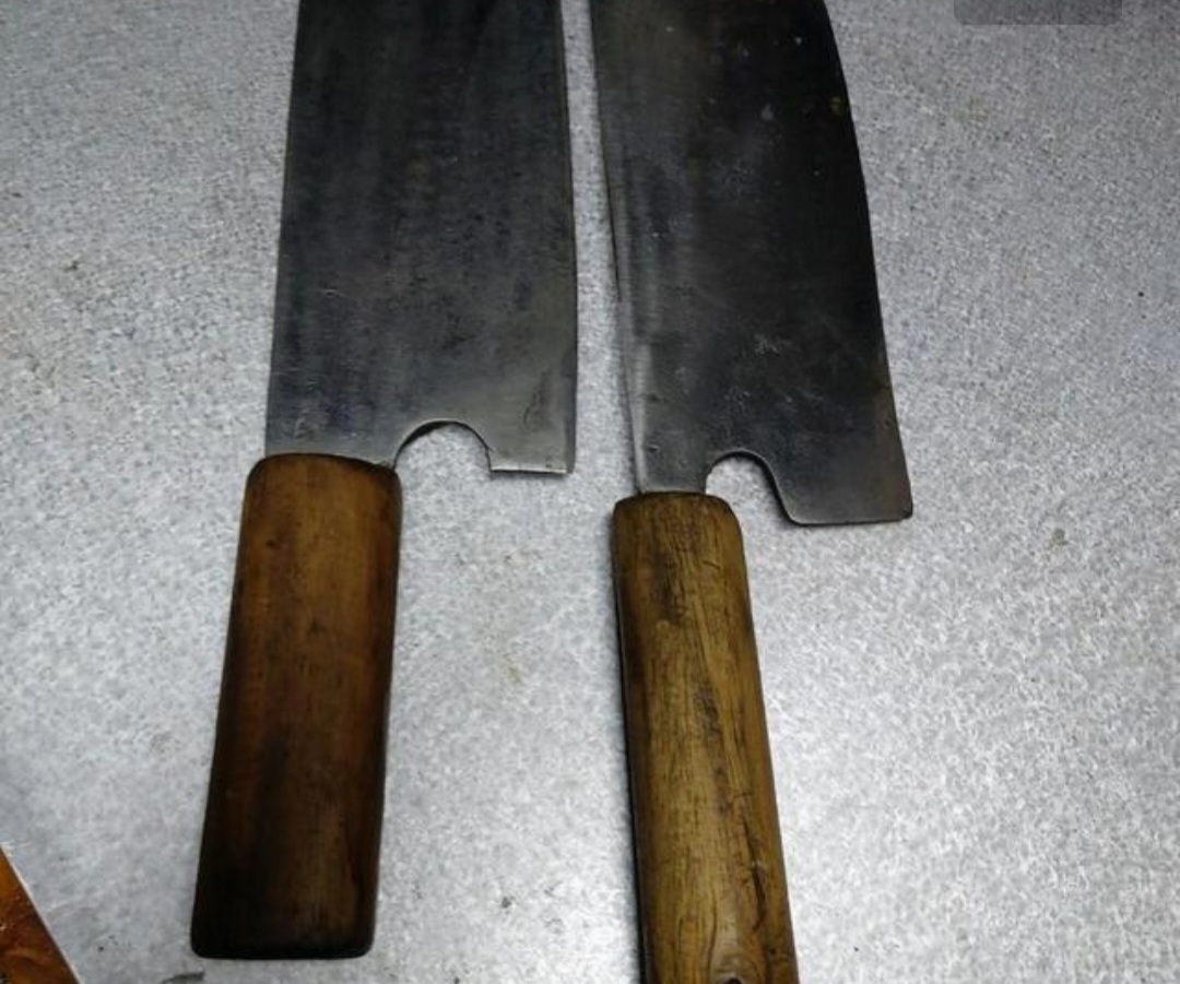 일본 옛날 국수칼 2점