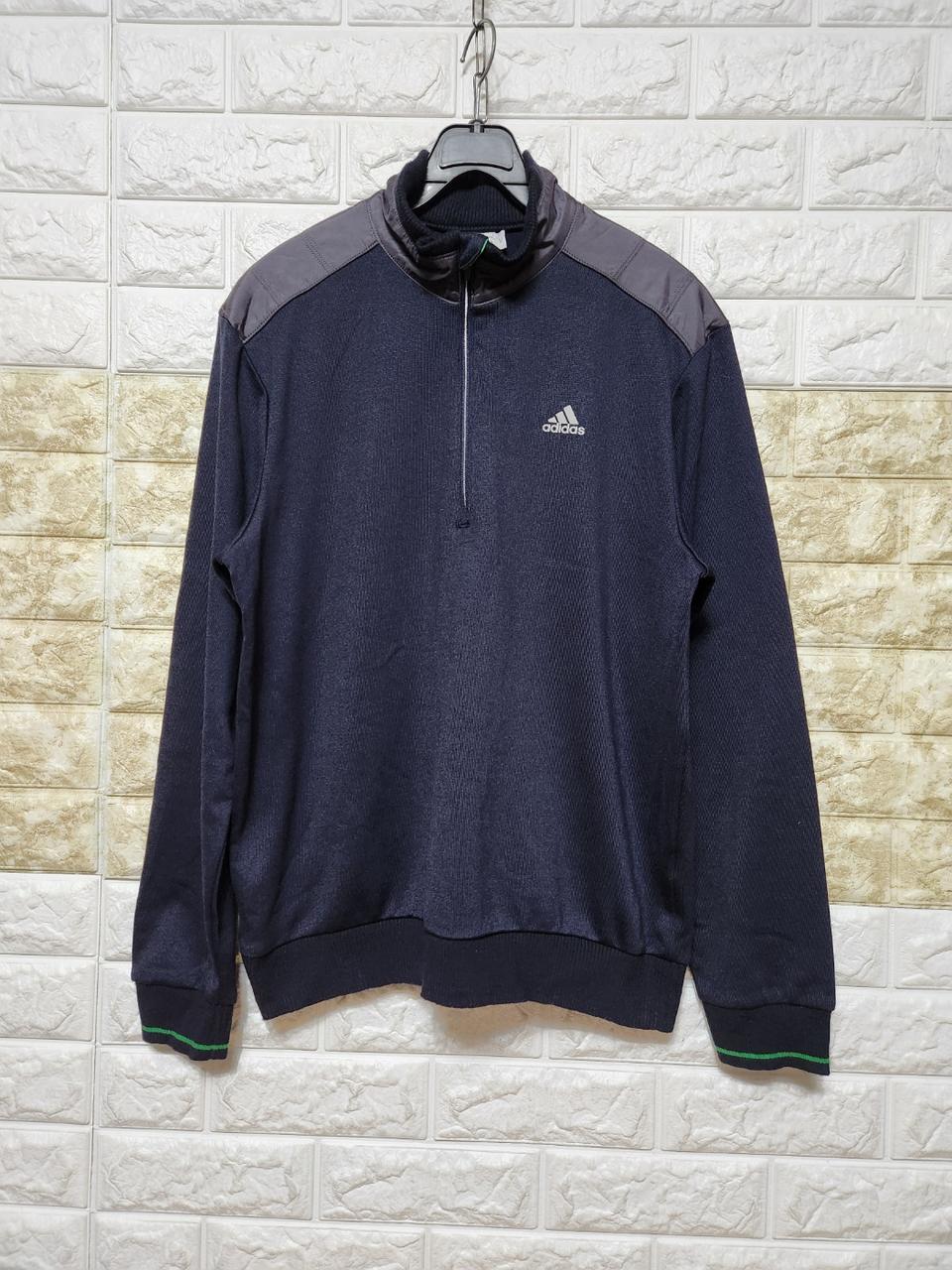 남 아디다스 골프 반집업 니트티ㅡ95