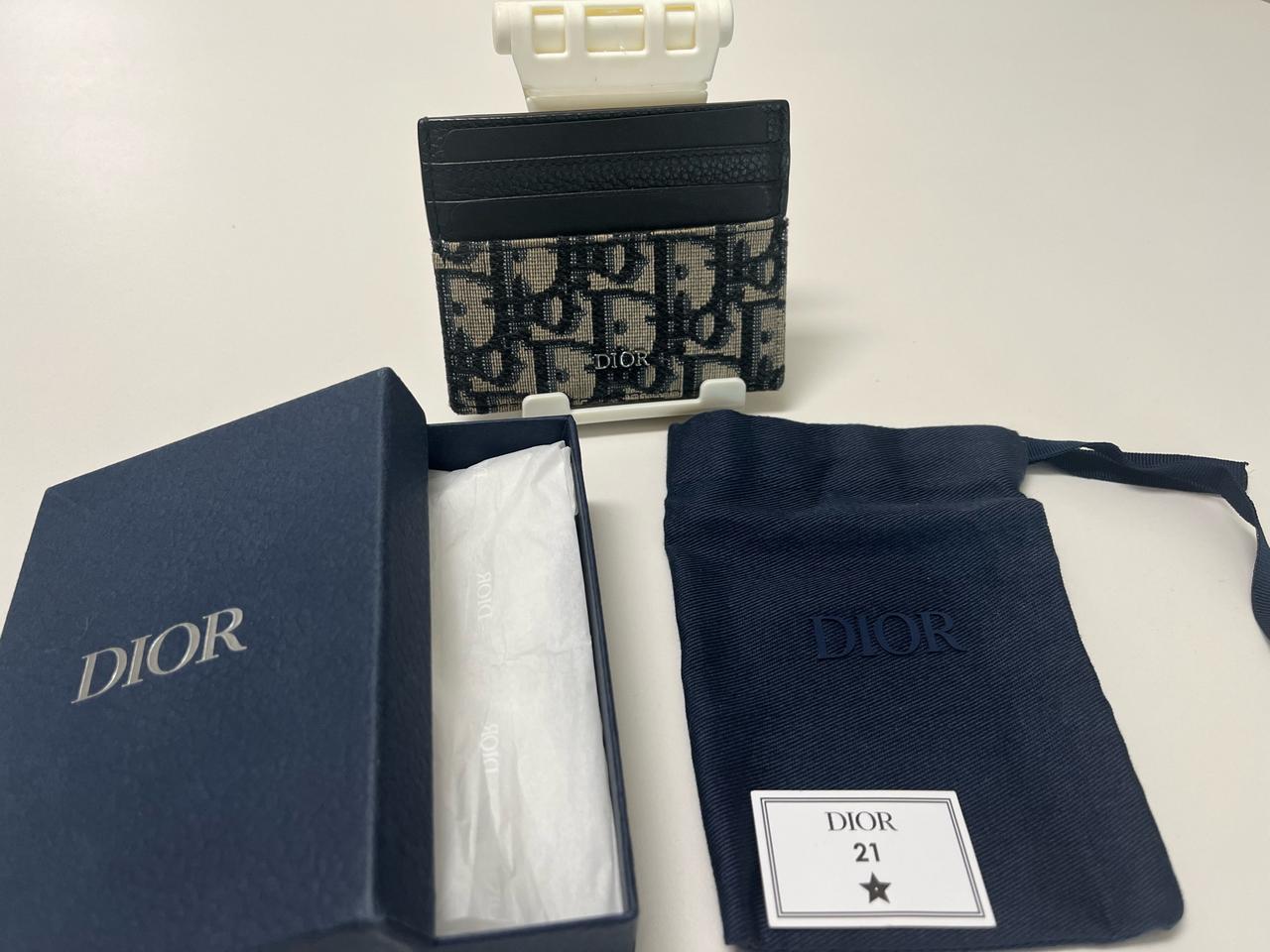 [풀구성/백화점판] 디올 오블리크 카드지갑