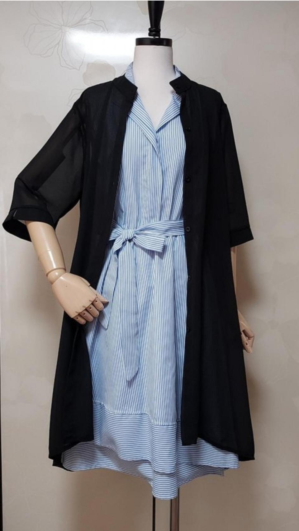 여름시스루가디건