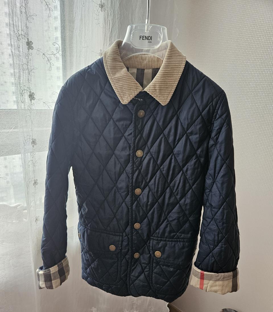 정품 버버리키즈 퀄팅자켓