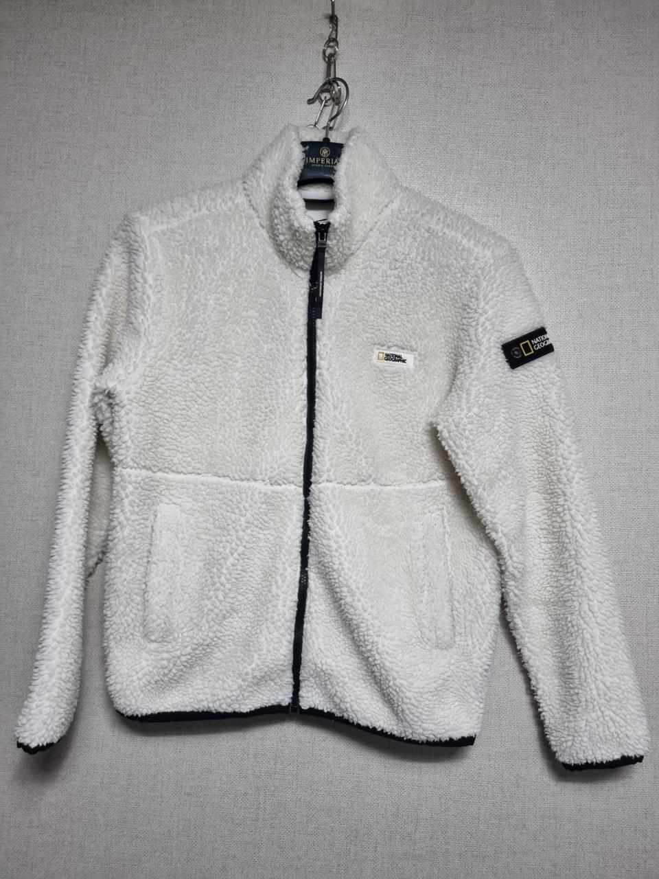 내셔널지오그래픽 정품 후리스집업 쟈켓 S