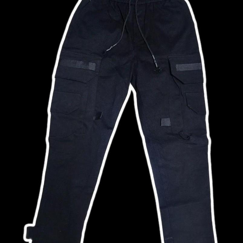 블랙 카고바지 29