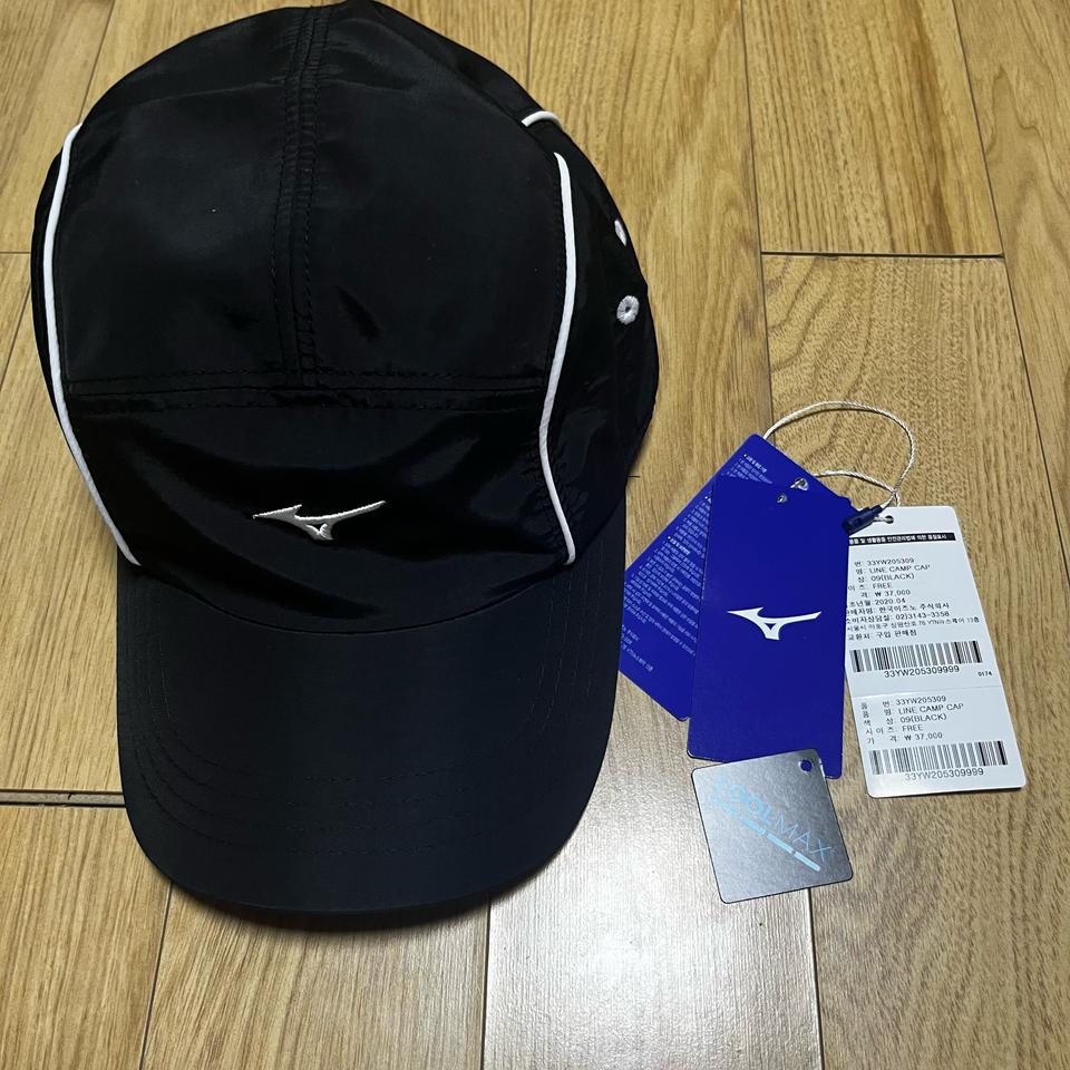 미즈노 캠프캡 모자(택 떼어낸 새상품)