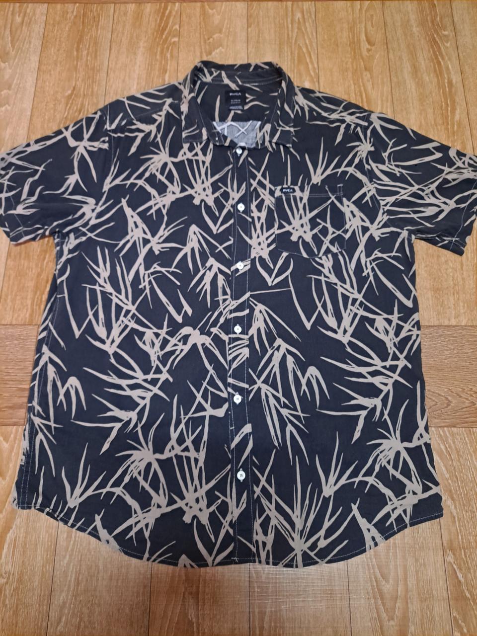 RVCA 루카 반팔 셔츠 XL 택포