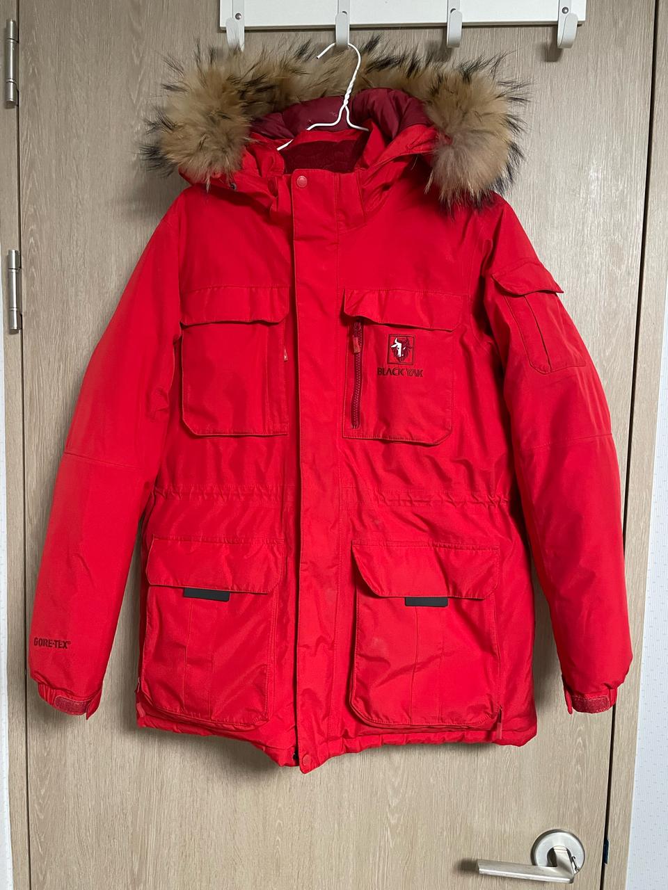 정품 블랙야크 키즈 주니어 덕다운 패딩 점퍼 175