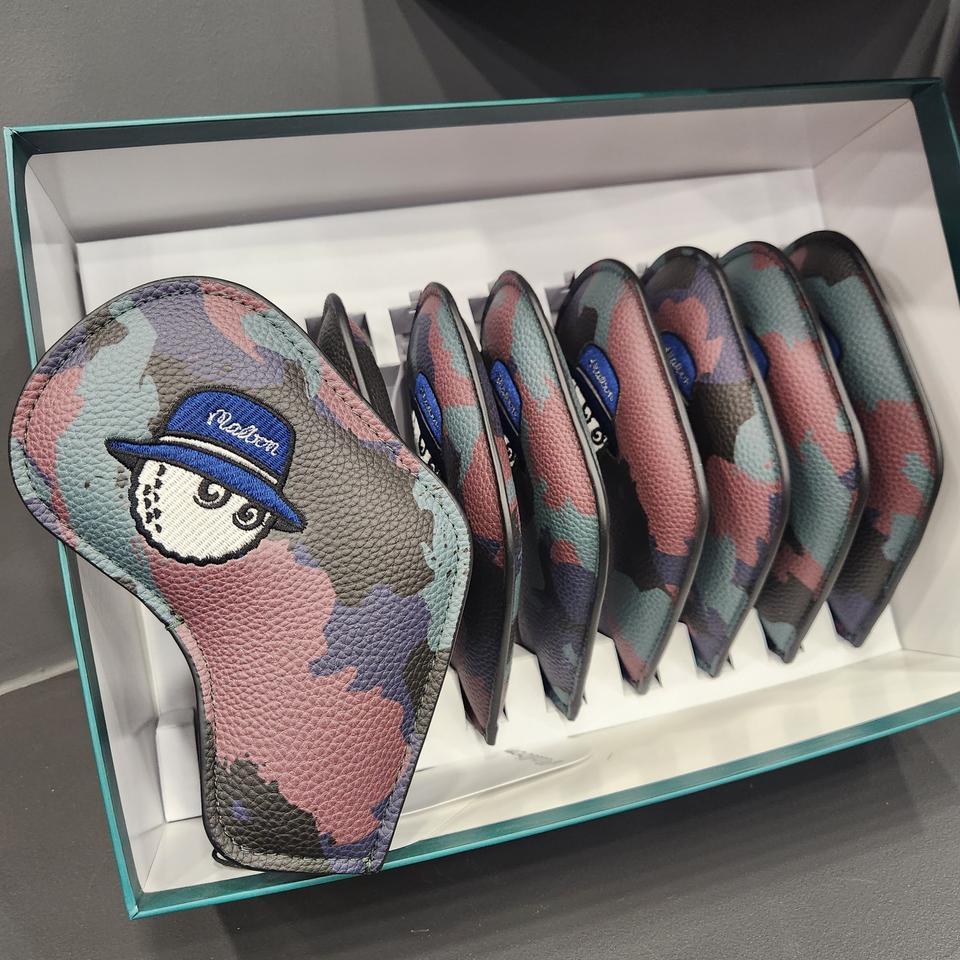 말본 헤드커버 아이언커버 세트 카모 그린