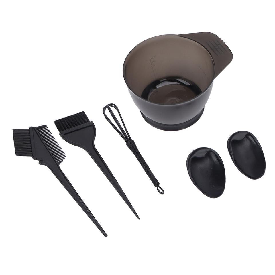 새 1세트 헤어 염색 키트 컬러링 세트 헤어틴팅 보울 브러쉬(세트 4번)