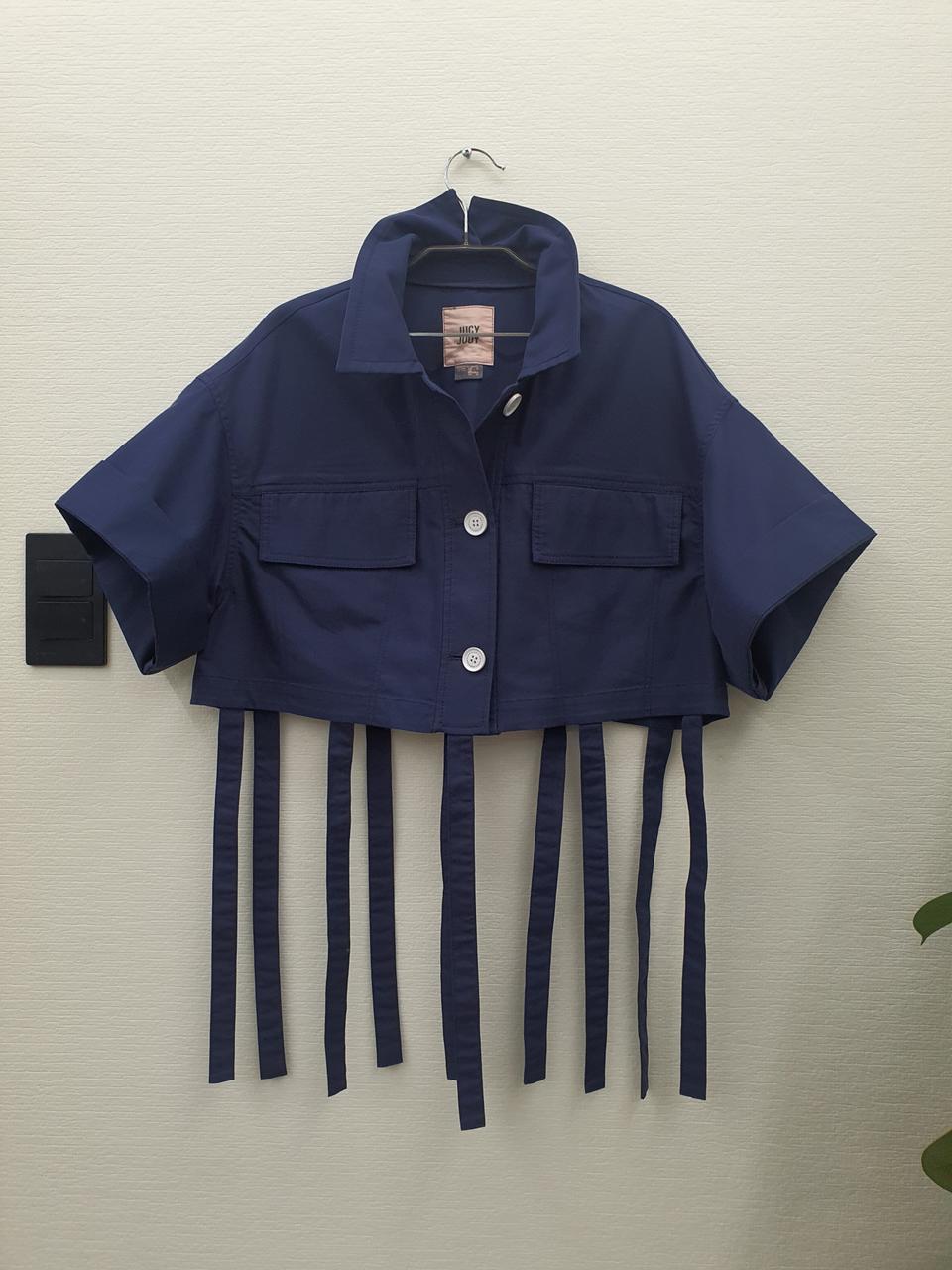 쥬시쥬디 반팔숏자켓 여성 55~66