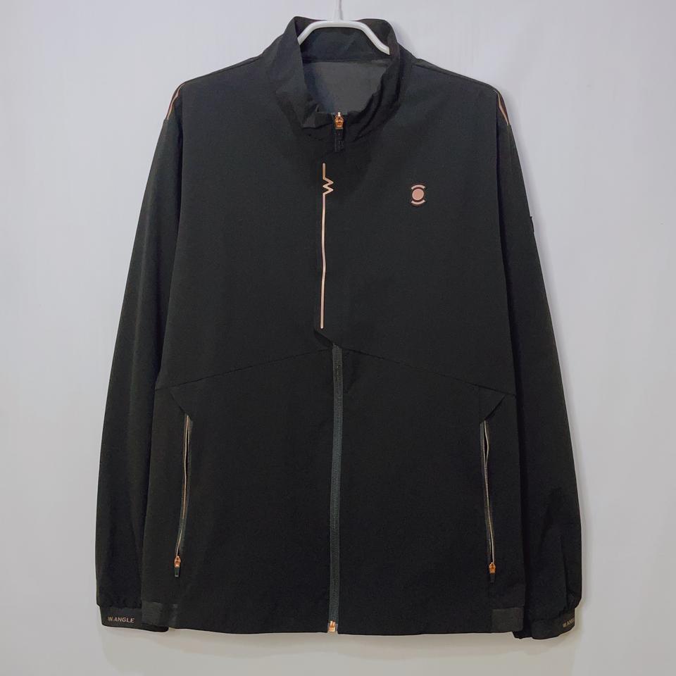 남성) 와이드앵글 포인트 얇은 바람막이 (105)