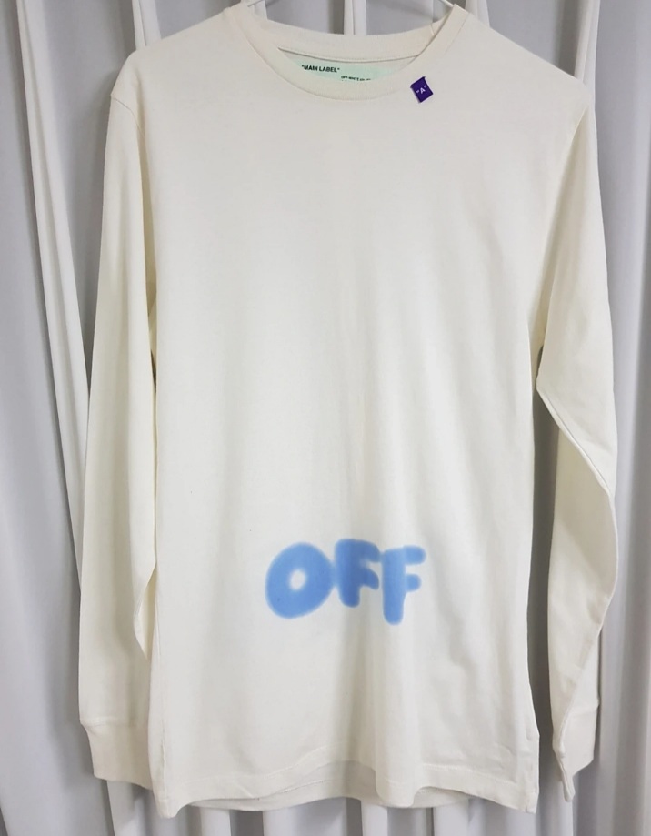 오프화이트 롱슬리브 xs