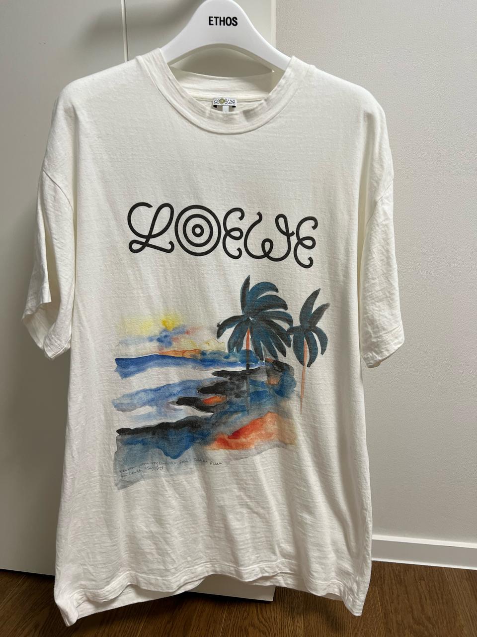 정품 로에베 야자수 티셔츠