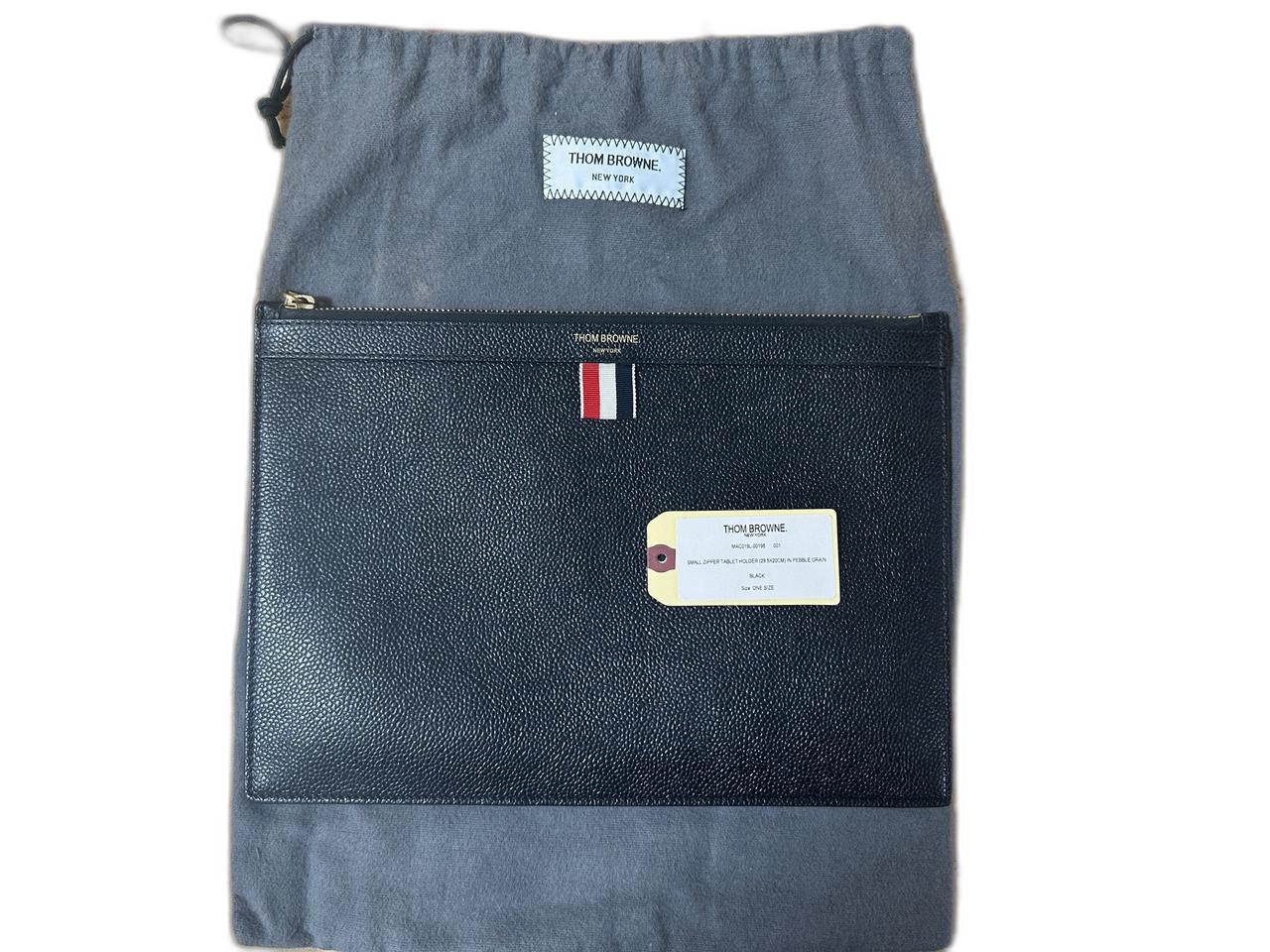 톰브라운 페블그레인 클러치백 s사이즈