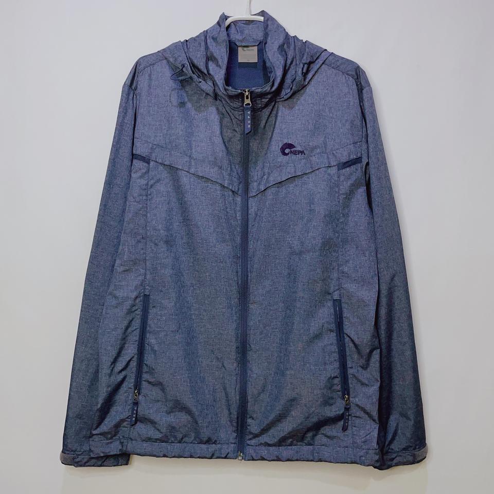 남성) 네파 후드 탈착 얇은 바람막이 네이비 (105)