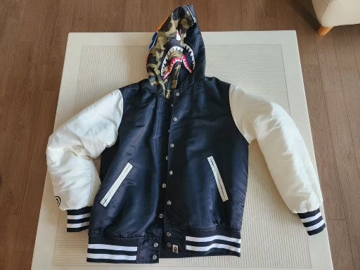 베이프 샤크 후드 자켓