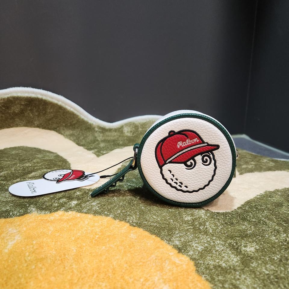 말본 볼 케이스 볼 파우치 골프 파우치 골프공 주머니 그린