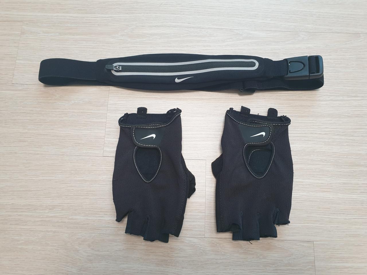 나이키 런닝벨트 힙색 장갑 팝니다