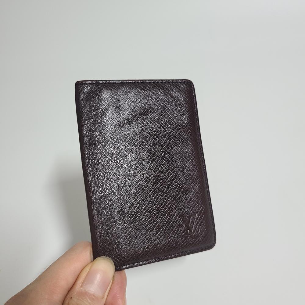 루이비통 타이가 포쉬 다크브라운 카드지갑 오거나이저 명함지갑 028