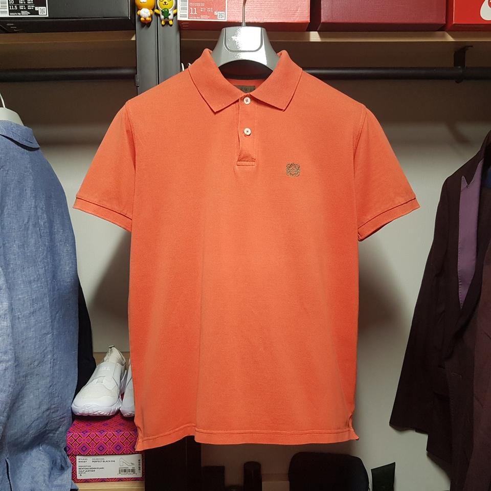 로에베 오렌지 남성반팔 폴로티셔츠 95 | 세컨웨어(헬로마켓)