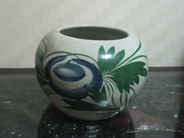 오래된 목단단지 국산제품