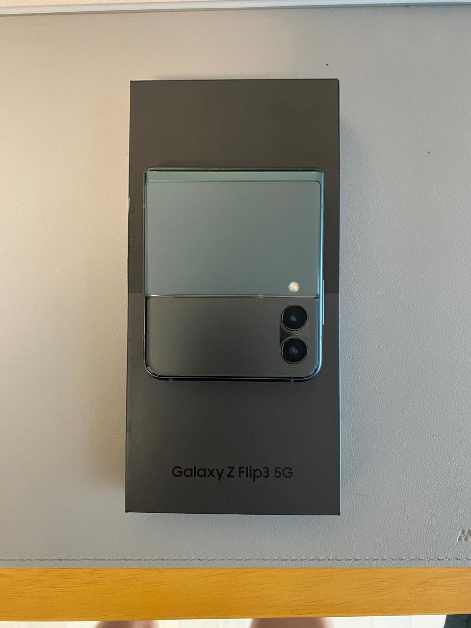 무잔상 갤럭시 지플립3 256기가 그린