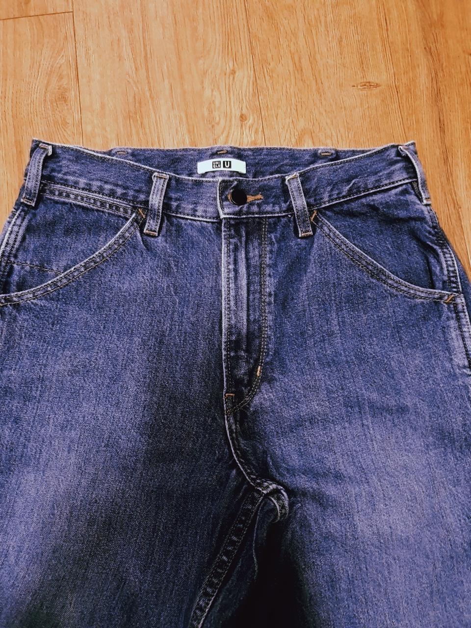 유니클로 U 테이퍼드 중청데님 29