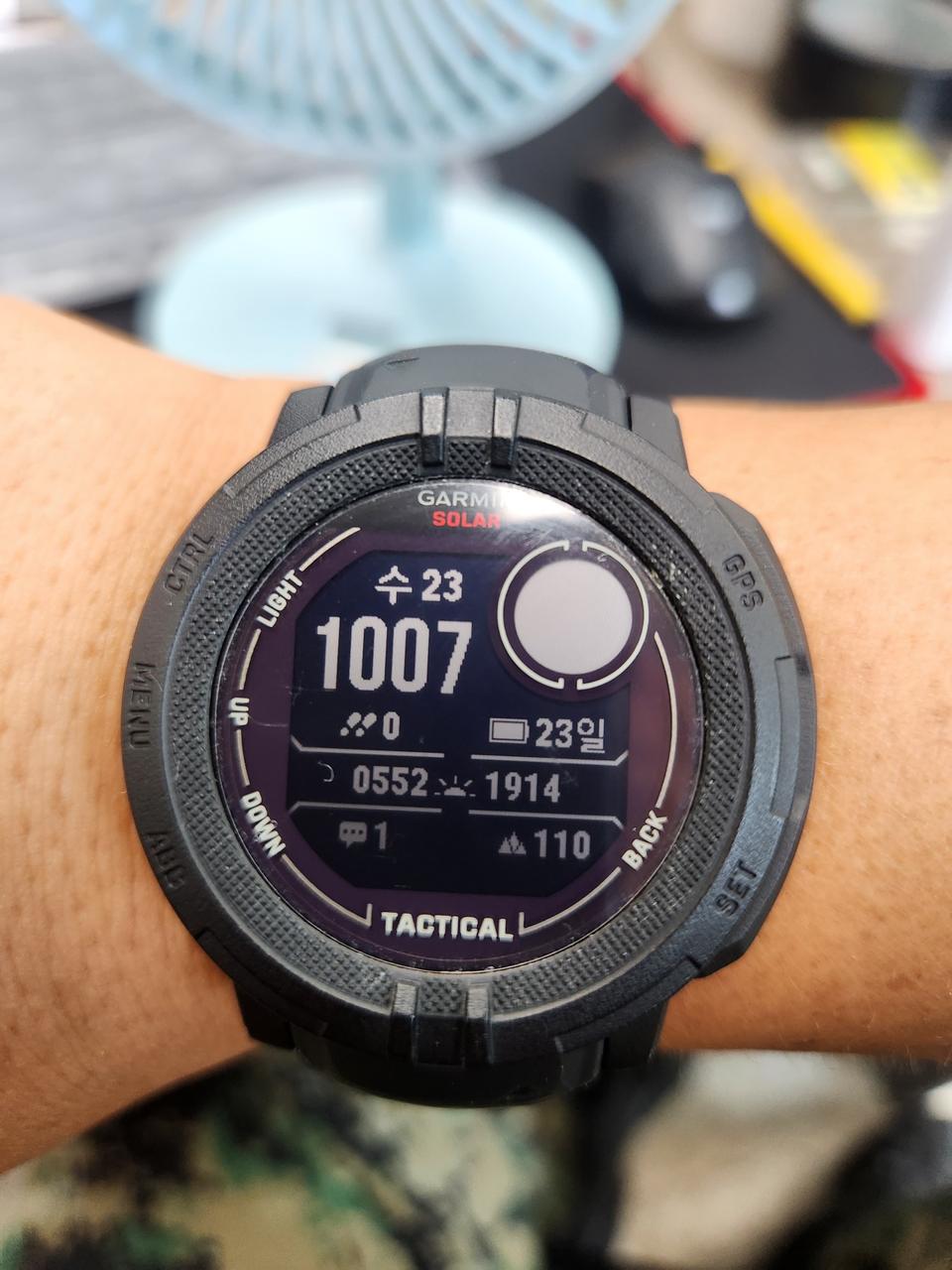 기민 인스팅트솔라2 텍티컬 검정