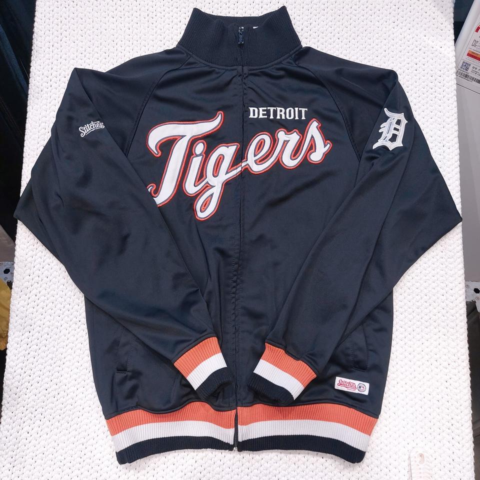 (M) MLB 디트로이트 타이거즈 야구 점퍼
