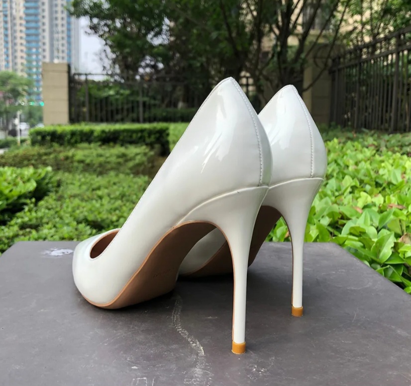 10cm 하이힐 웨딩구두 화이트