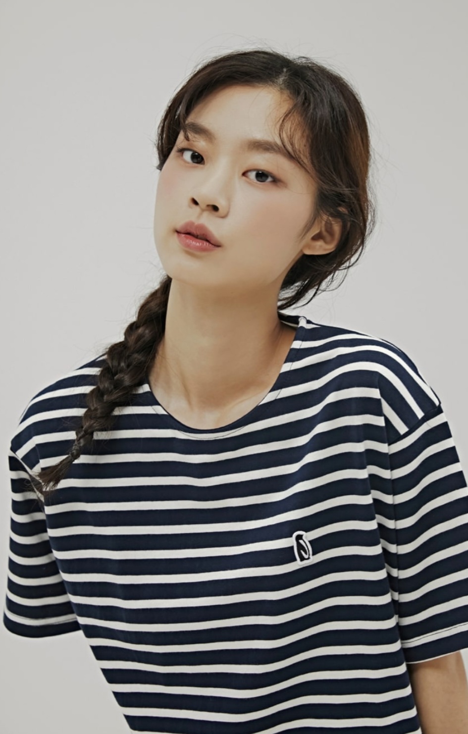 수에뇨스튜디오 시그니처 스트라이프티 네이비 M (새상품)