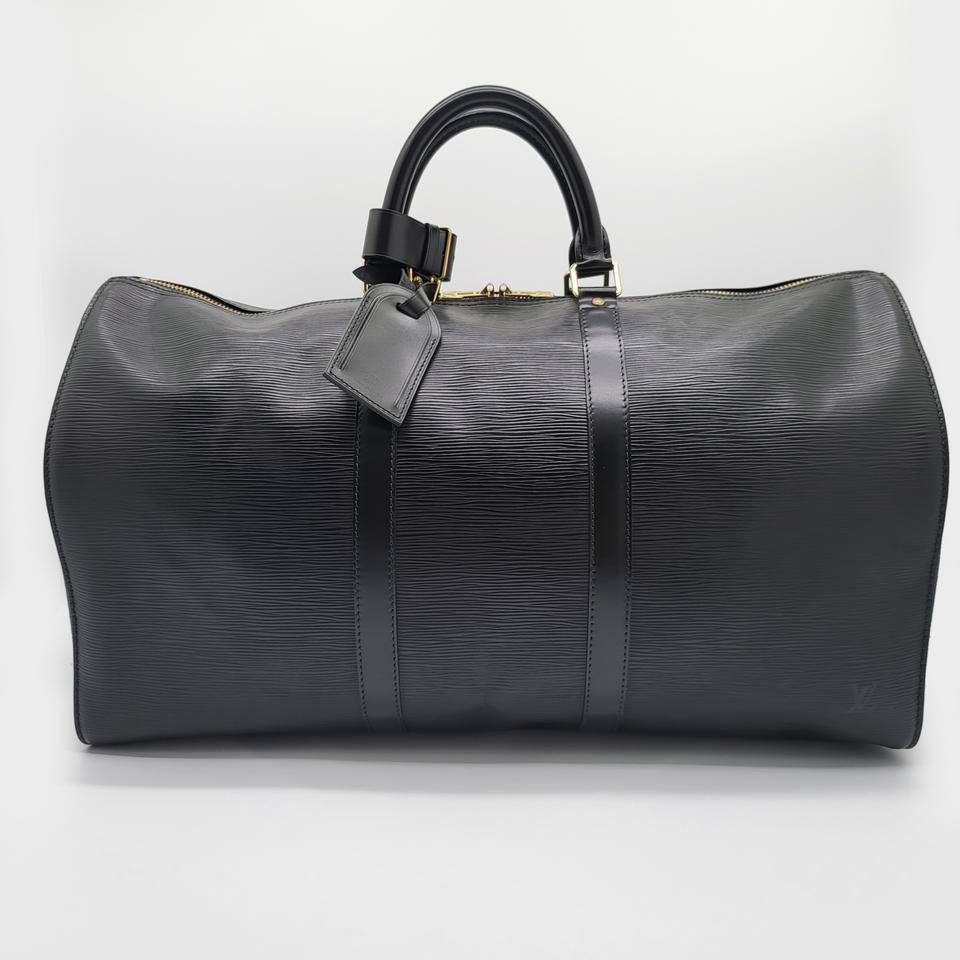 M42962 루이비통 에삐 블랙 키폴 50 보스턴백