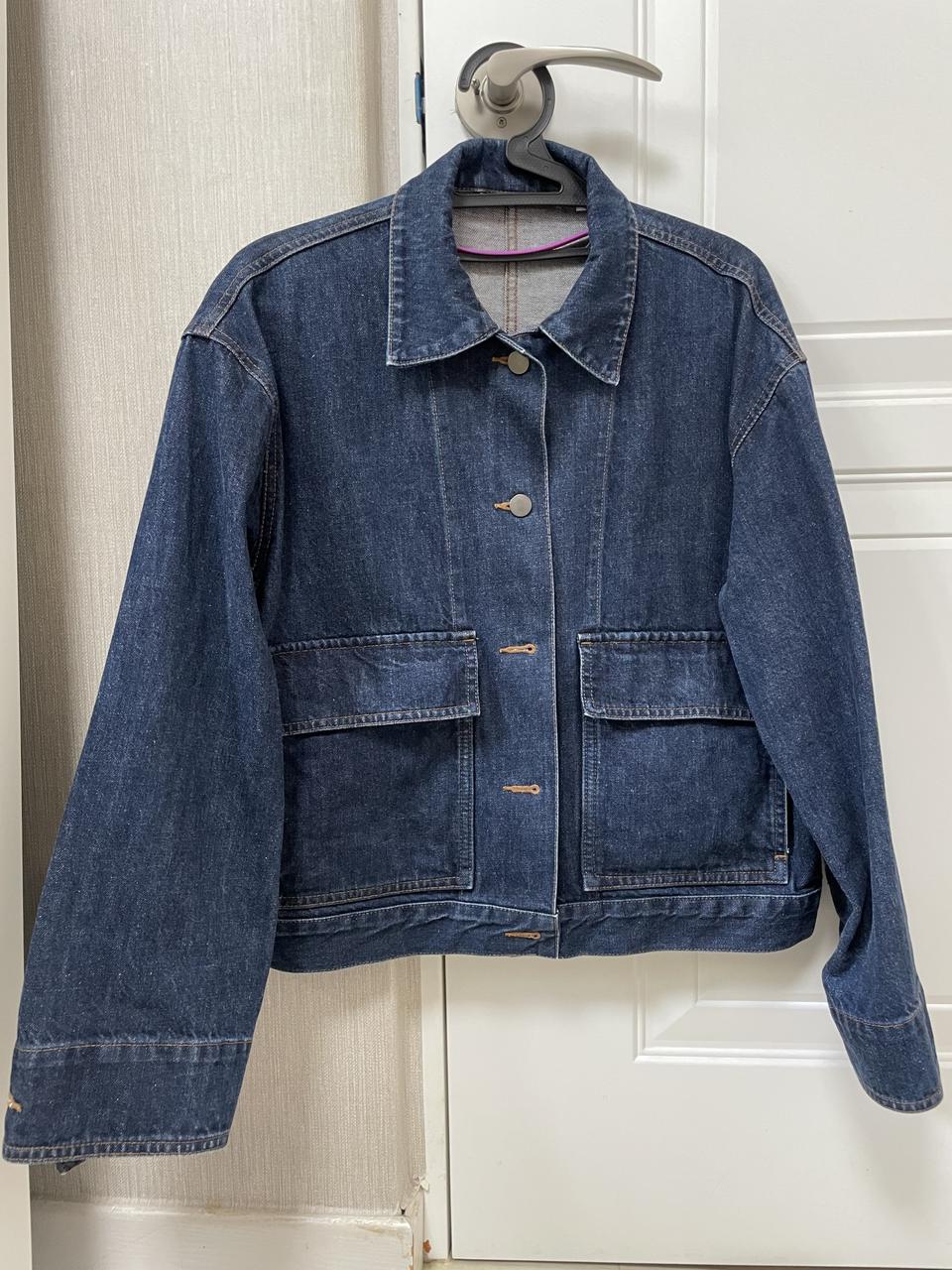 유니클로 U 데님자켓