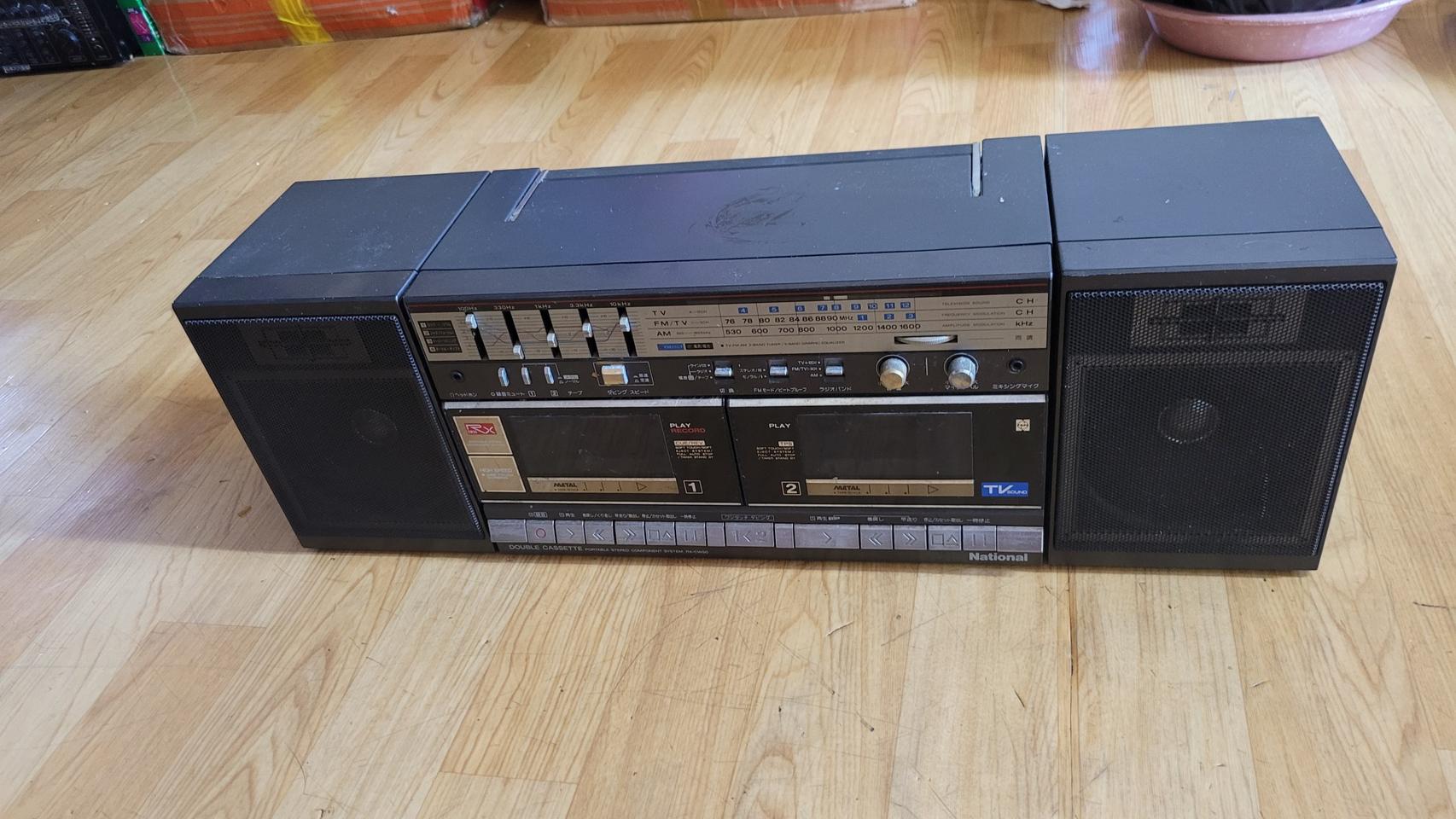 네쇼날 태입 녹음기 수집진열용