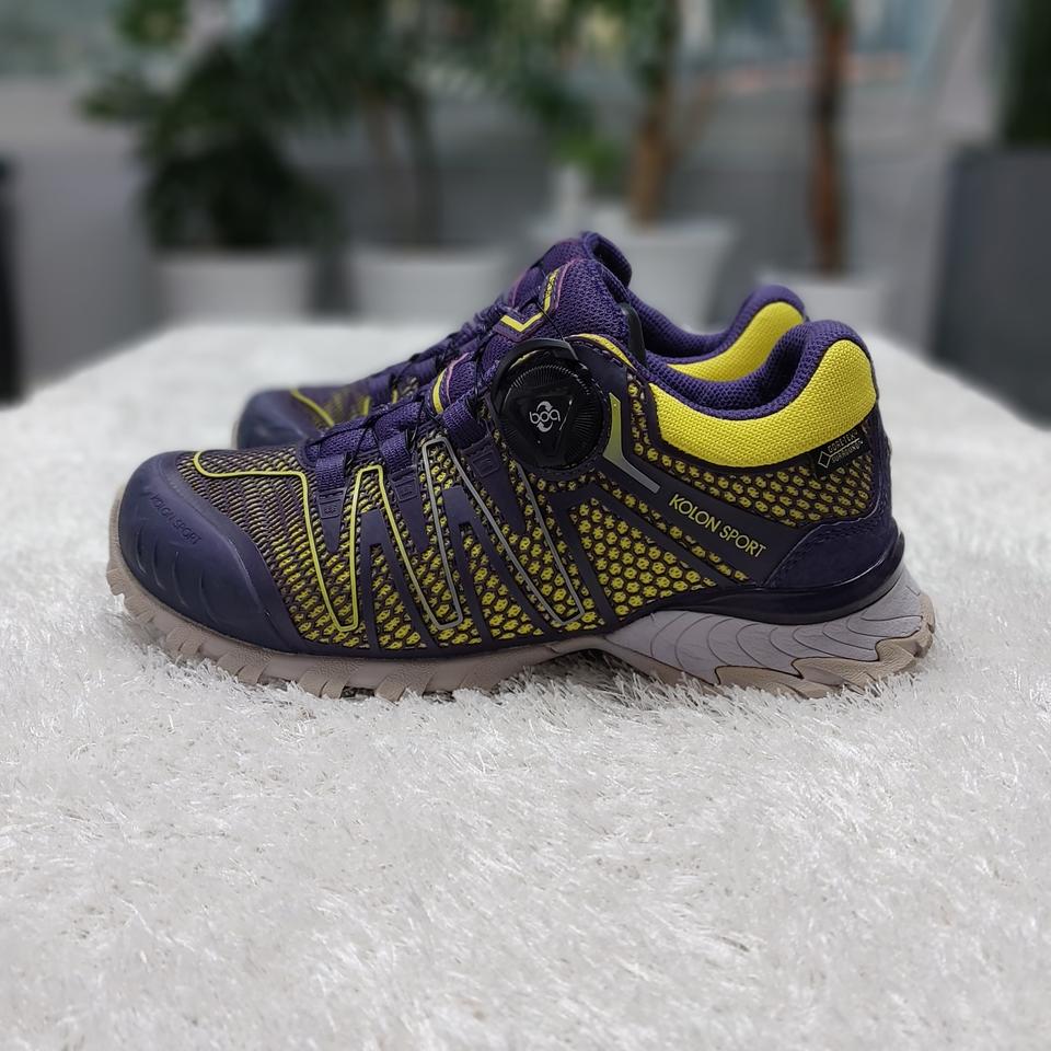 코롱 고어텍스 다이얼 워킹화 235.