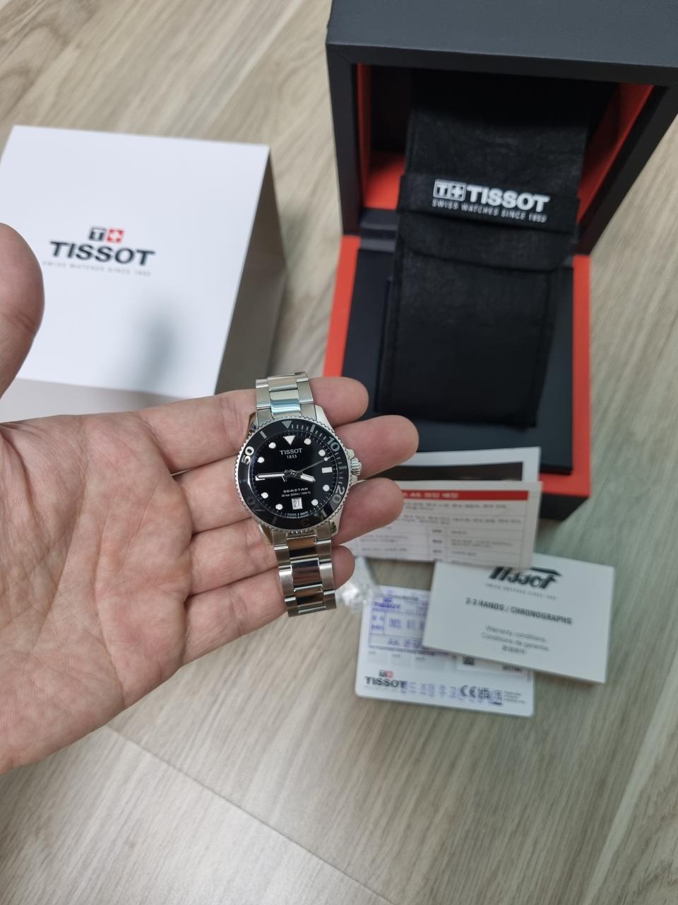 티쏘 씨스타1000 36m 블랙