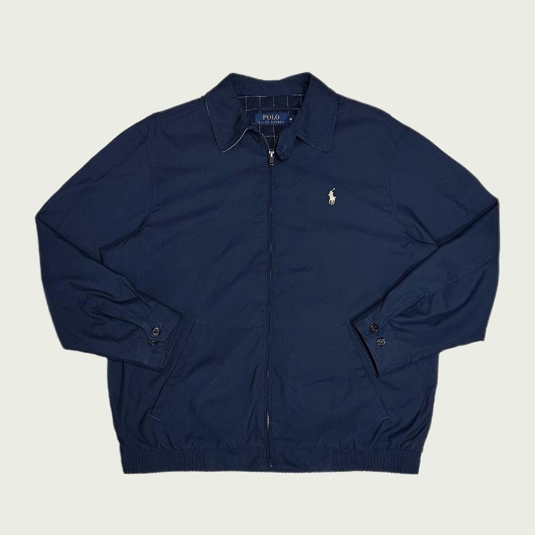 폴로 네이비 폴리쉘 스윙톱