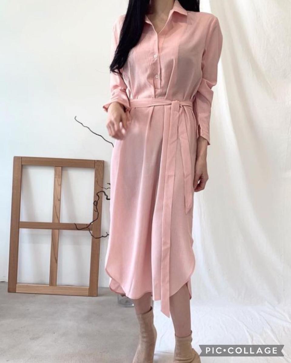 셔츠롱원피스