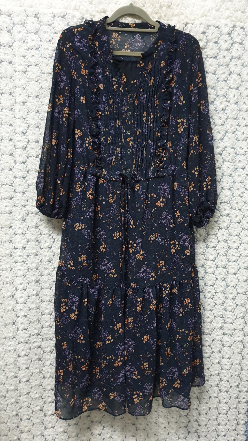 더엣지 쉬폰 원피스