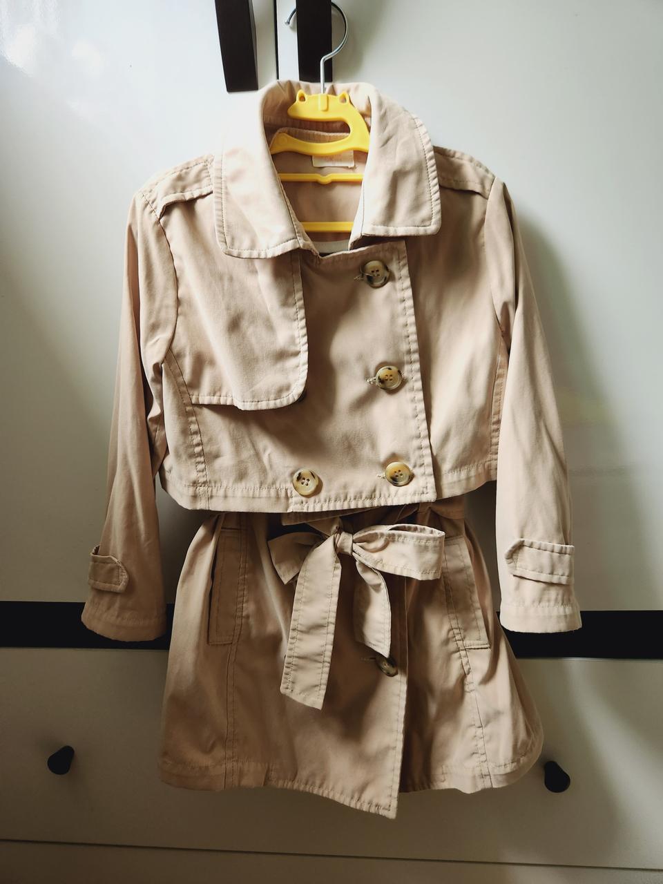 여아 트렌치쟈켓