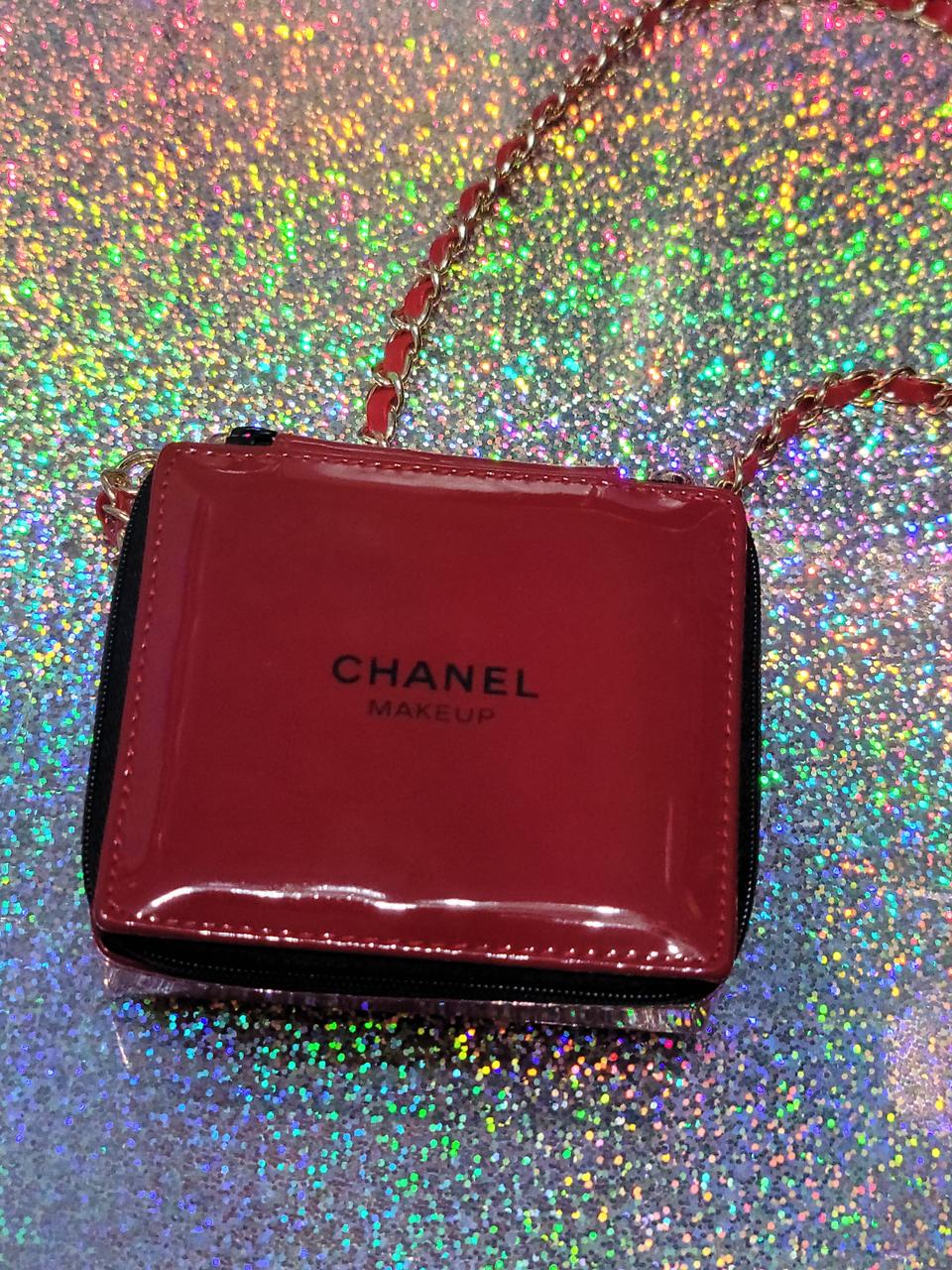 [100%정품]샤넬 레드 파우치&가방