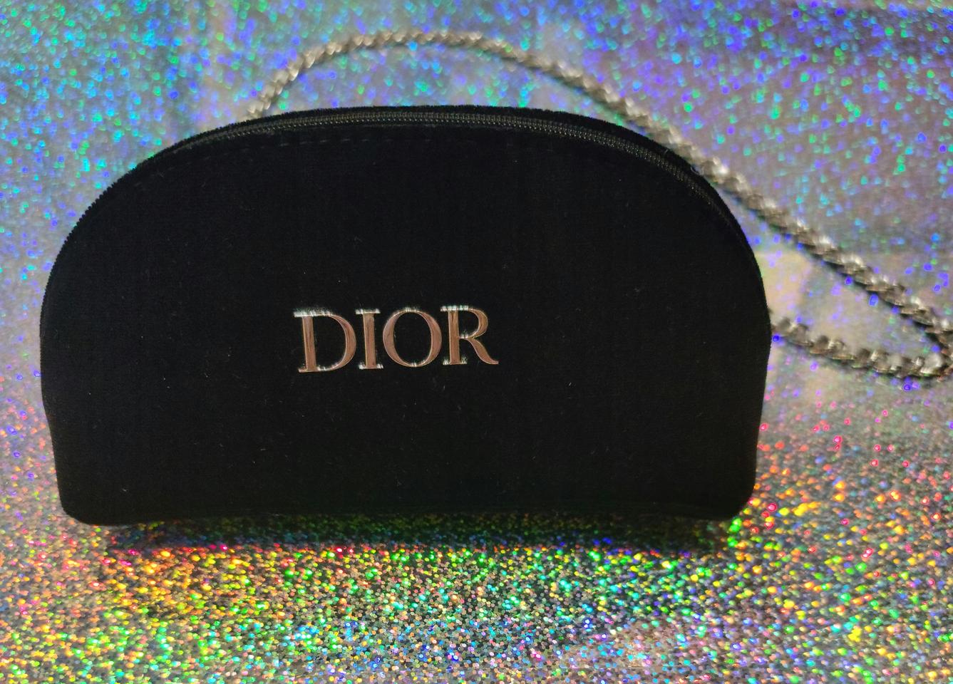 [100%정품]디올 블랙 벨벳 파우치