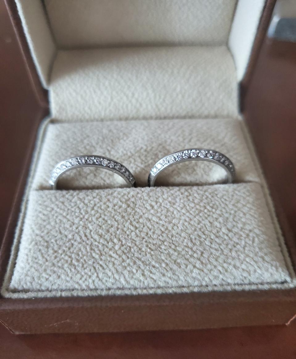 18k 화이트골드 다이아쌍지(1개당)