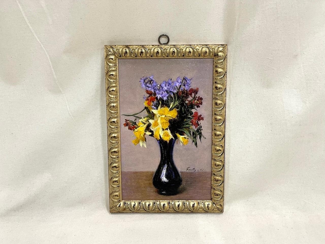 앤틱원목그림액자F.