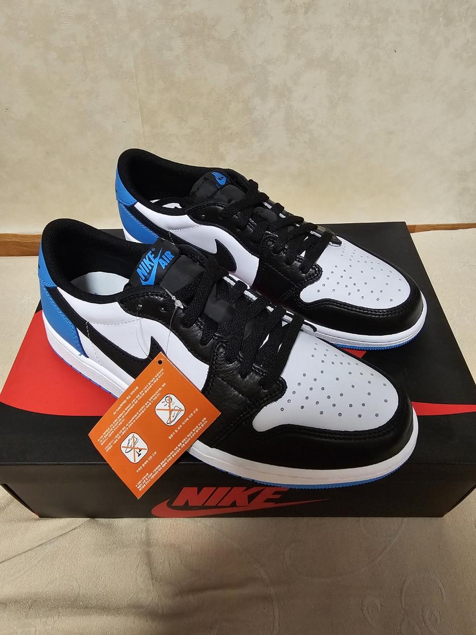 [280] 나이키 조던1 로우 OG 파우더 블루 나코탭 새상품 판매